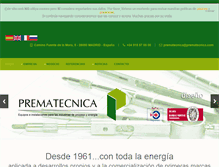 Tablet Screenshot of prematecnica.com